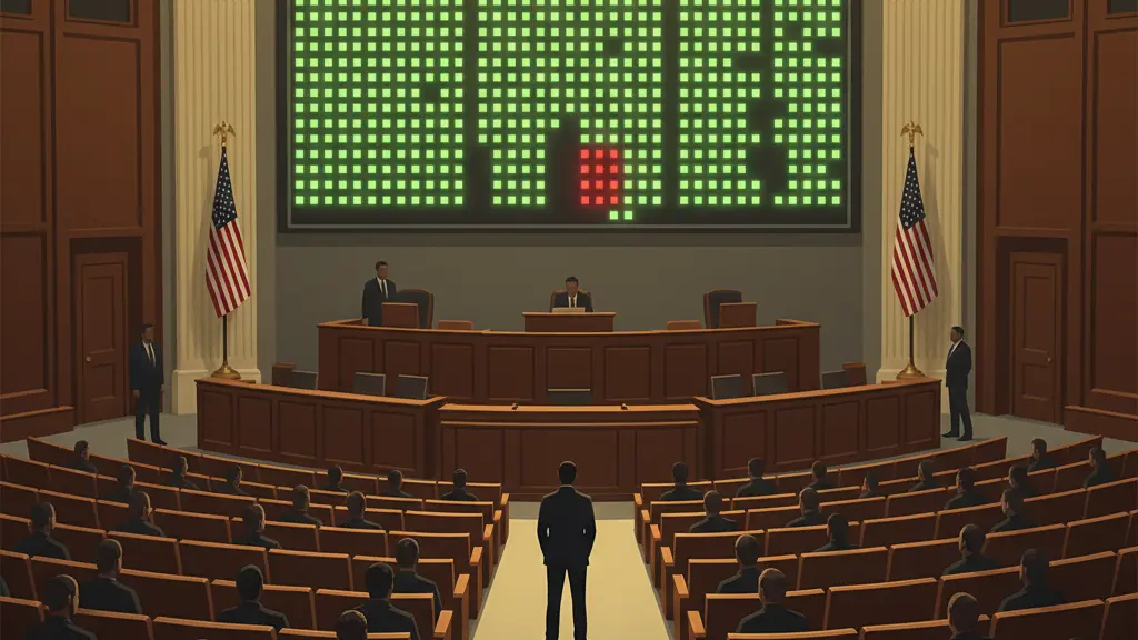 House voting board showing one ‘no’ vote among hundreds of ‘yes’ votes, symbolizing Clay Higgins’ lone dissent.